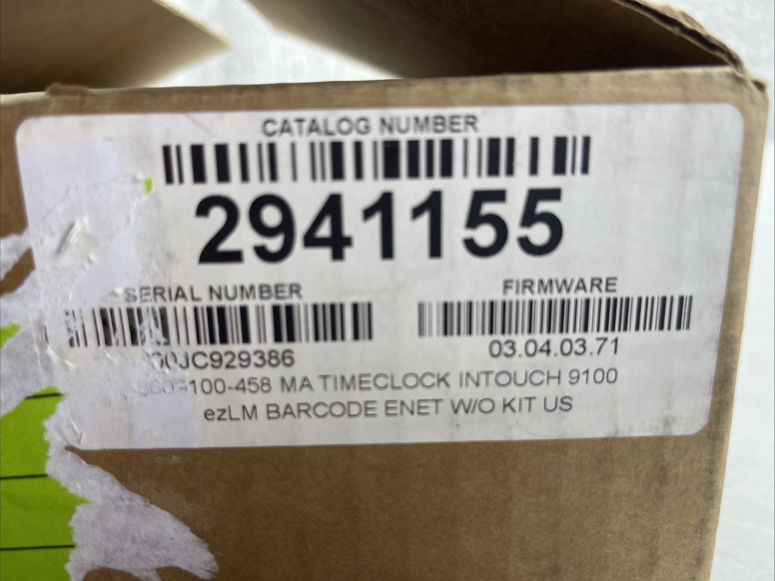 Intouch 9100 Sticker ADP In Touch 9100 New Terminal | Business & Industrial Equipment