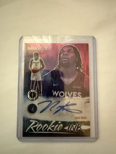 2019-20 Hoops Premium Stock Naz Reid Rookie Ink Auto