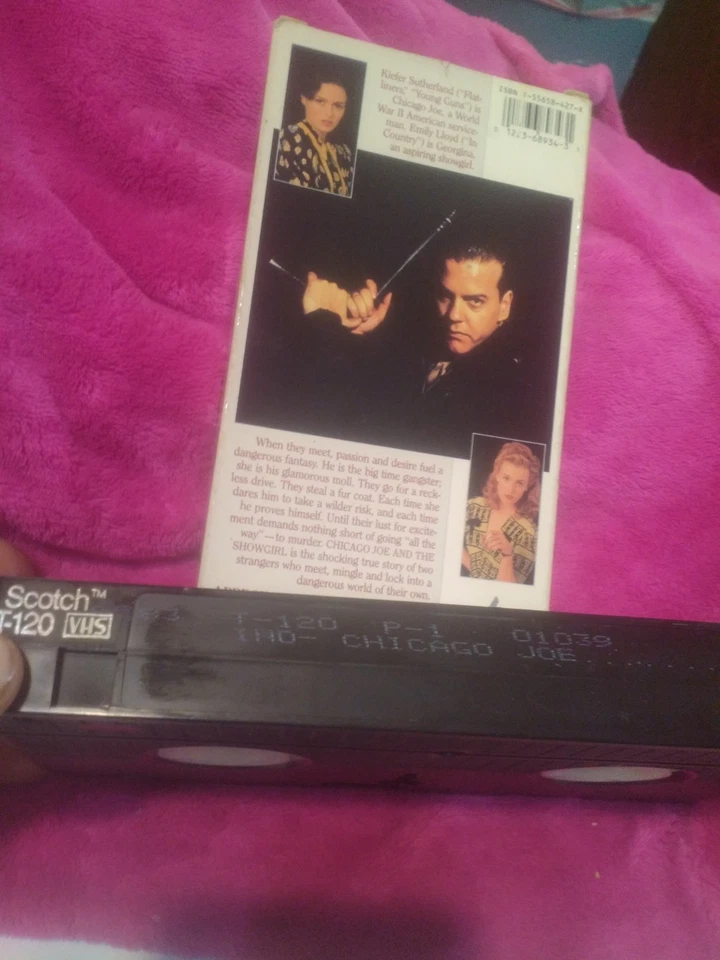 Chicago Joe and the Showgirl (1990) - Rare Screener VHS (Played Once)   Foto 2 de 3