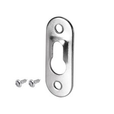 20 Pack Keyhole Picture Frame Hangers Single Hole Hanging Bracket Plate w Screws