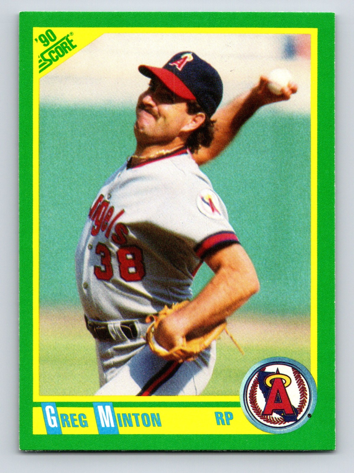 1990 Score - Greg Minton #48