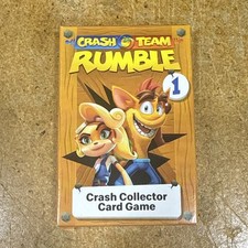 McDonald's Crash Team Rumble Crash Collector Card Game 1 Sealed 2023