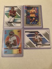 Lot of 4 Bryce Young Cards Upper Deck Goodwin Champions NFL Football