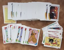 Disney Collector Cards 1991 Impel Trading Card Partial Set 167 Cards.  MINT