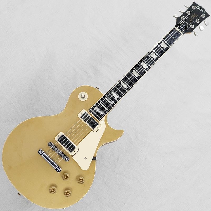リール GIBSON Gibson Vintage LES Paul Deluxe '81 Ebony Fingerboard Goldtop Used