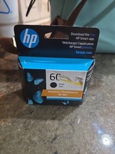 HP 60 Black Original Ink Cartridge Expires June 2026 Genuine OEM CC640WN