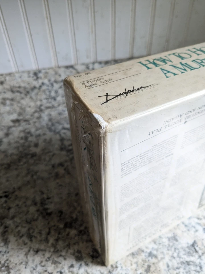 How To Host A Murder The Last Train From Paris Murder Mystery VTG 1985 Game NEW - Image 4 of 4