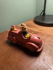 Mickey mouse fire engine with Donald Duck