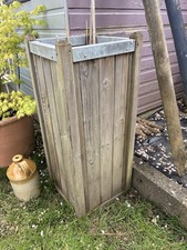 Large Solid Wood Planter. H110cm