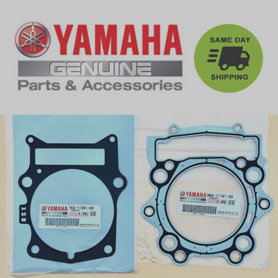 Genuine Yamaha 15+ Raptor 700 OEM Top End Gaskets Head Base Gasket Kit OEM NEW
