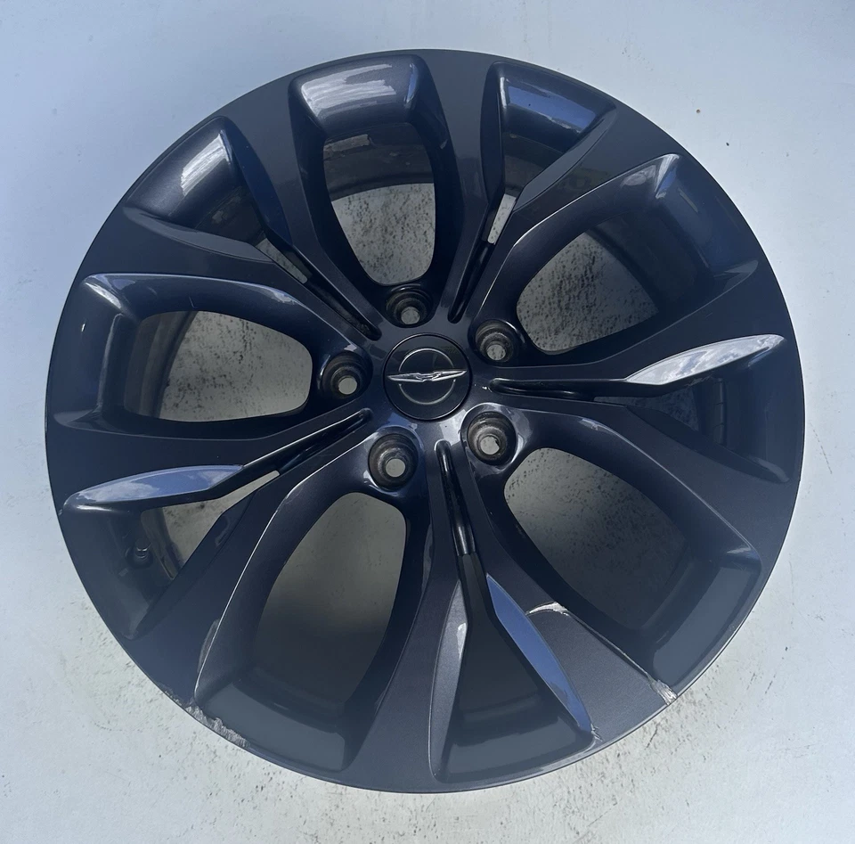 20" CHRYSLER PACIFICA OEM FACTORY 5RJ49TRM WHEEL RIM 2017-2020 GREY Y-SPOKE 2596 Foto 2 de 4