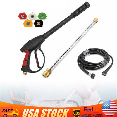 #ad For Craftsman High Pressure Power Washer Spray Gun Wand Hose Kit and 5 Tips USA $33.88