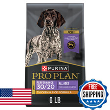 Purina Pro Plan Sport 30/20 Chicken Rice Formula High Protein Dog Food