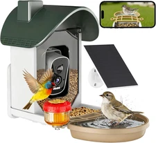 ™ AI Smart Bird Feeder with Camera | 2.5K HD Live View & Photos | Night Vision |