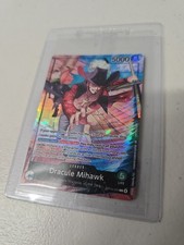 PSA Magazine Dracule Mihawk OP14-020 Foil Holo One Piece Sealed Promo TCG CCG
