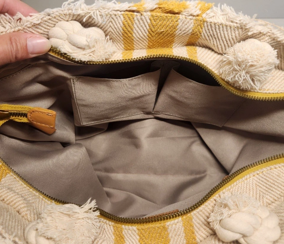 American Leather Co Have Topzip Tote Color Biscotti  NWOT - Image 3 of 4