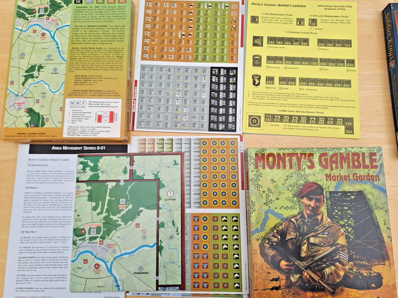 Monty's Gamble: Market Garden 1st Edition - Multi-Man Publishing - UNPUNCHED
