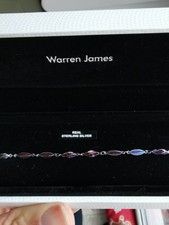 Sterling Silver Bracelet Warren James, 16cm