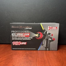 Black Widow By Spectrum BW-HTE-RF #70412 Professional HTE Spray Gun (7116) New