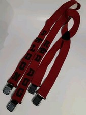 Red Dog Saloon Suspenders, Alaska, Made In USA
