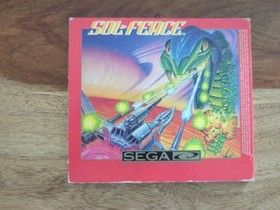 Sol-Feace (Sega CD, 1992) w/ Case