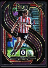 25 Panini Select Premier League -Mezzanine Tyler Dibling #147 Purple Mojo (RC)