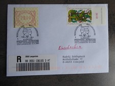 Brief Österreich, gelaufen mit SSt., 18.11.2000 Langenlois