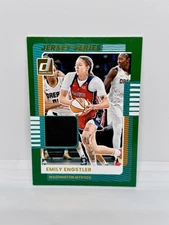 2025 Donruss WNBA EMILY ENGSTLER Jersey Series Green /30 Mystics #10