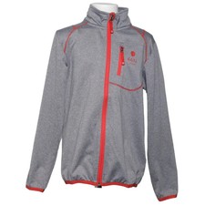 46 Nord, Fleecejacke, Mädchen, Größe: 140, Grau/Rot/Mehrfarbig #bpT