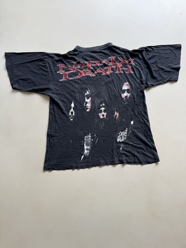 Camiseta Napalm Death Band Años 90 De Colección Metal Punk - Imagen 2 de 10