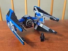 LEGO Star Wars: Tie Interceptor (6206) 100% Complete w Minifigure No Box No Inst