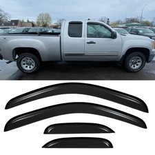 Rain Guards Window Deflectors Visors for 2007-2014 Chevy Silverado/GMC Sierra...