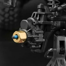 4pcs/set 12mm Hex Wheel Hub Extended Adapter for SCX10 90046 GN7 CC01 1/10 RC