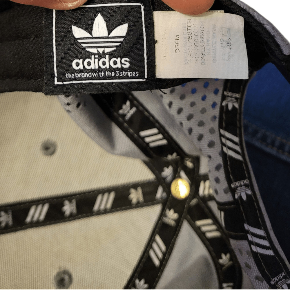 Adidas Grey Performance Material Baseball Hat Men… - image 5