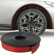 20FT Car Wheel Eyebrow Arch Trim, Fender Flares Protector, Rubber Wheel Eyebrow