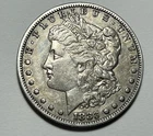 1883 S MORGAN DOLLAR XF+