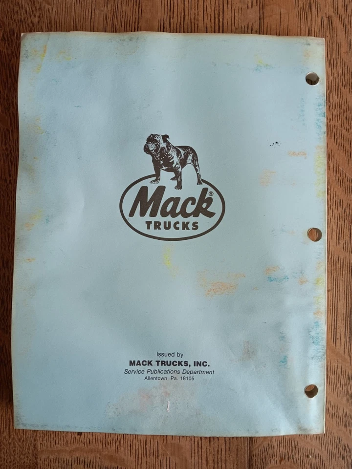 MACK 672 CU. IN. 6 Cylinder Engine Overhaul Repair Shop Workshop Service Manual - Image 4 of 4