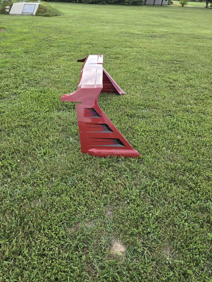 1980 - 96 FORD F150 97 F250 F350 LUND FIBERGLASS RACERBACK CAB FAIRING FP2RB OBS Foto 2 de 4