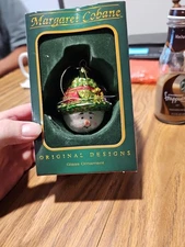 Cobane Studios Vintage Blown Glass Snowman Head