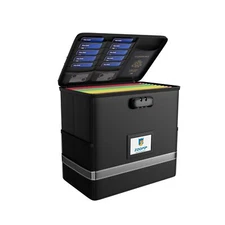 Fireproof File Box With Lock Document Box Storage Organizer Suitable For Hanging