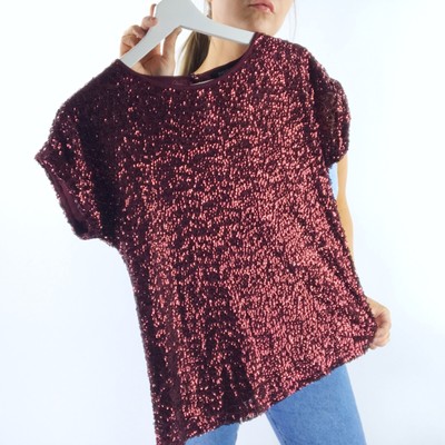 sequin blouse uk