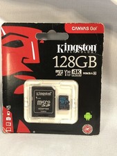 Kingston 128GB 4K Micro SD Memory Card Brand New 