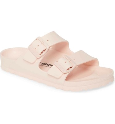 rose birkenstocks eva
