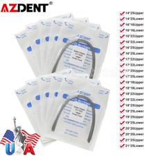 AZDENT Dental Orthodontic Super Elastic Niti Rectangular Arch Wires Ovoid Form