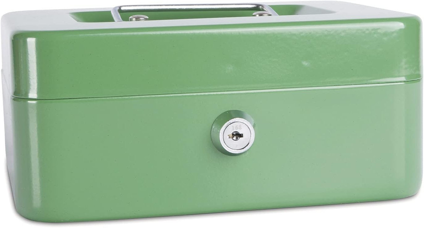Donau 5232001pl-06 Geldkassette, Mittelgroß, 200 X 90 X 160 Mm, Grün