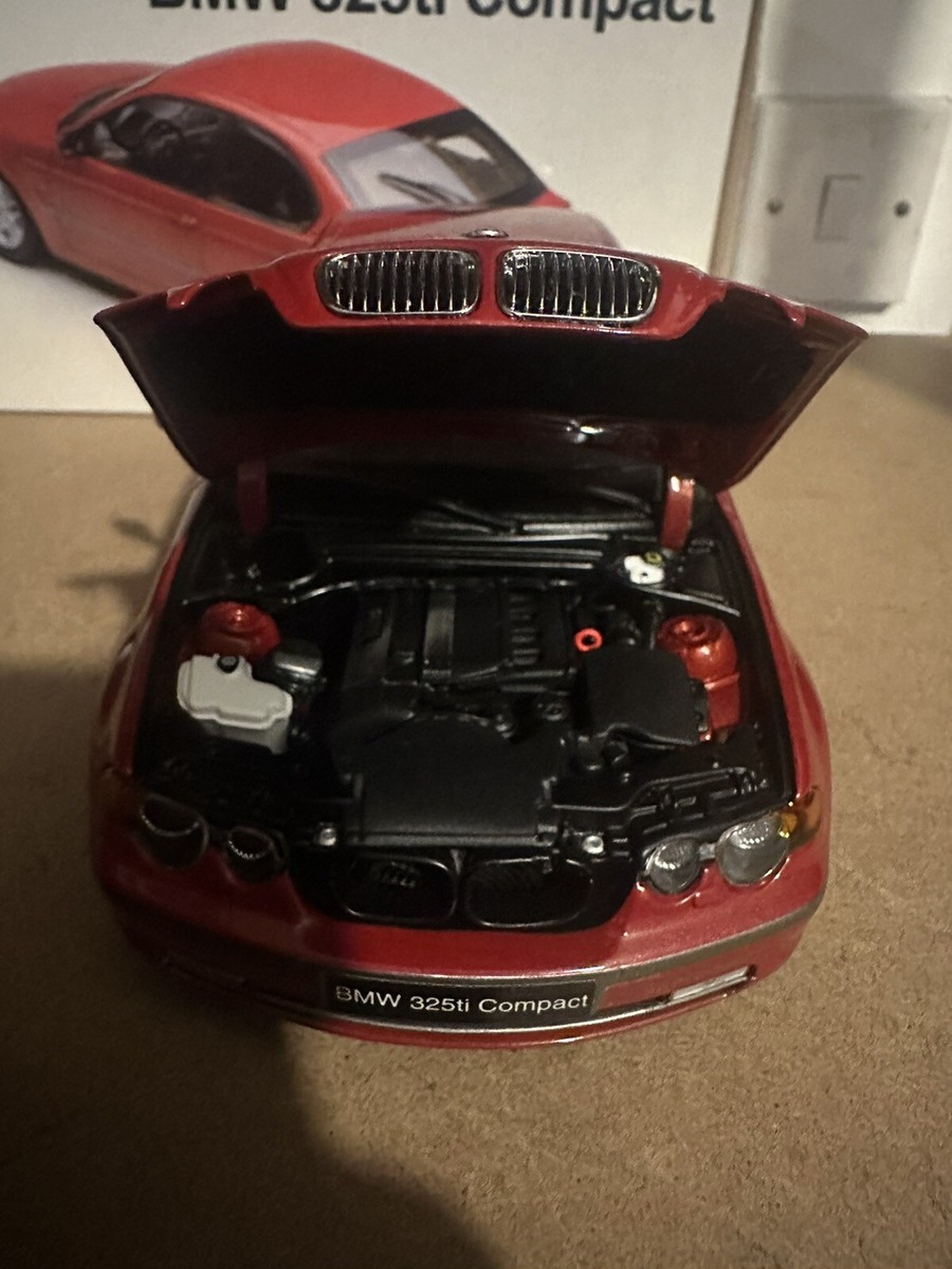 Kyosho 1/18 Scale 08561R - BMW 325ti Compact Red E46 | eBay UK
