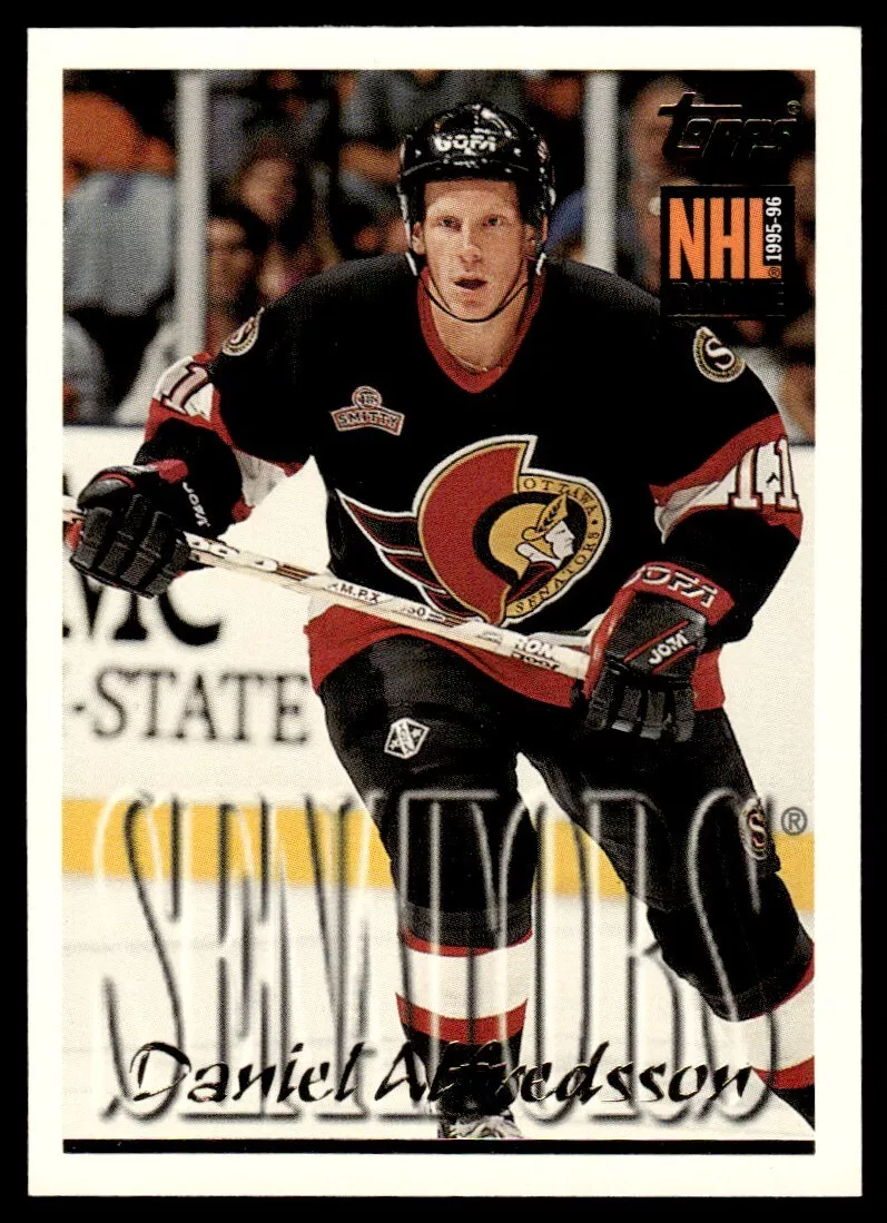 Daniel Alfredsson trading card