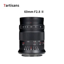 7artisans 60mm F2.8 Mark II APS-C Manual Focus Macro Lens For M43 Mount Camera