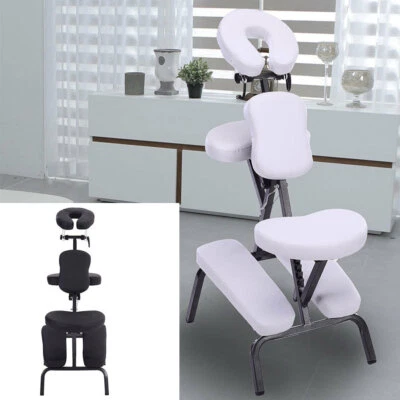 HOMEWARE-SUPPLIER Folding Massage Chair Stool with Carry Bag for Salon Tattoo Scraping Acupuncture