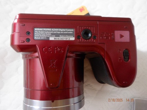 CAMERA, KODAK PIXPRO AZ401 RED, TESTED. GREAT FOR HIGH QUALITY PHOTOS - Picture 4 of 8